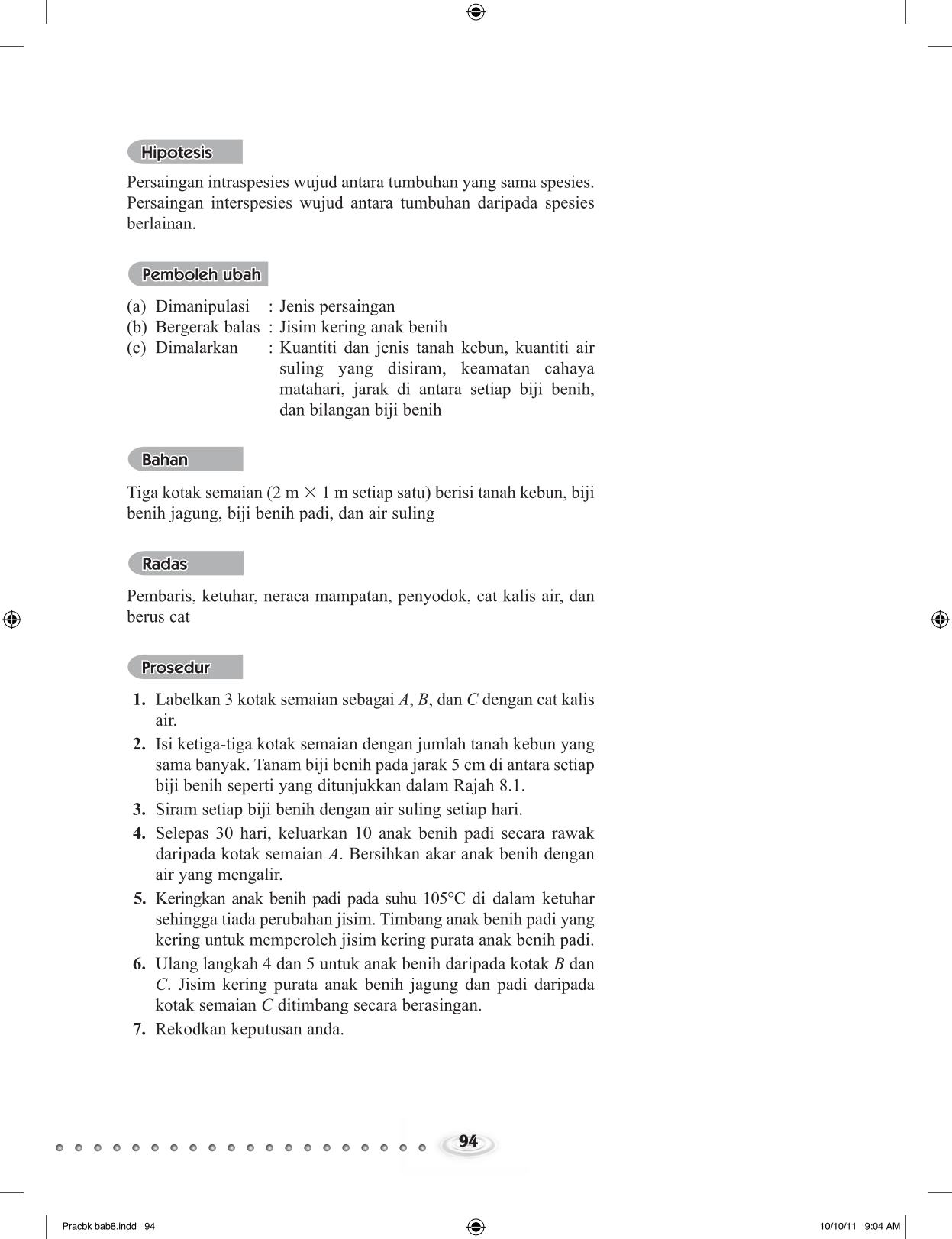 Tingkatan 4 : BM Form 4 Practical Page105