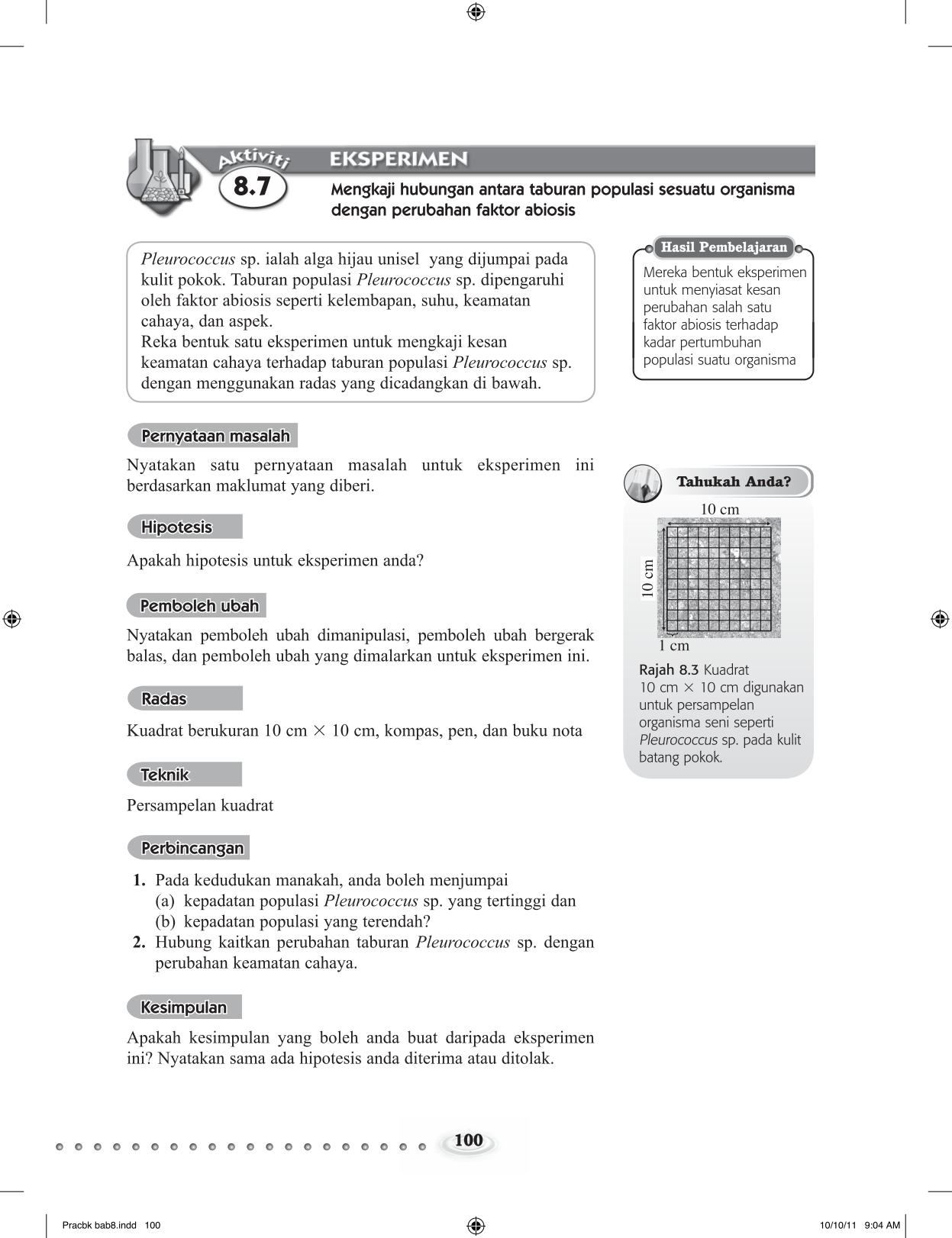 Tingkatan 4 : BM Form 4 Practical Page111