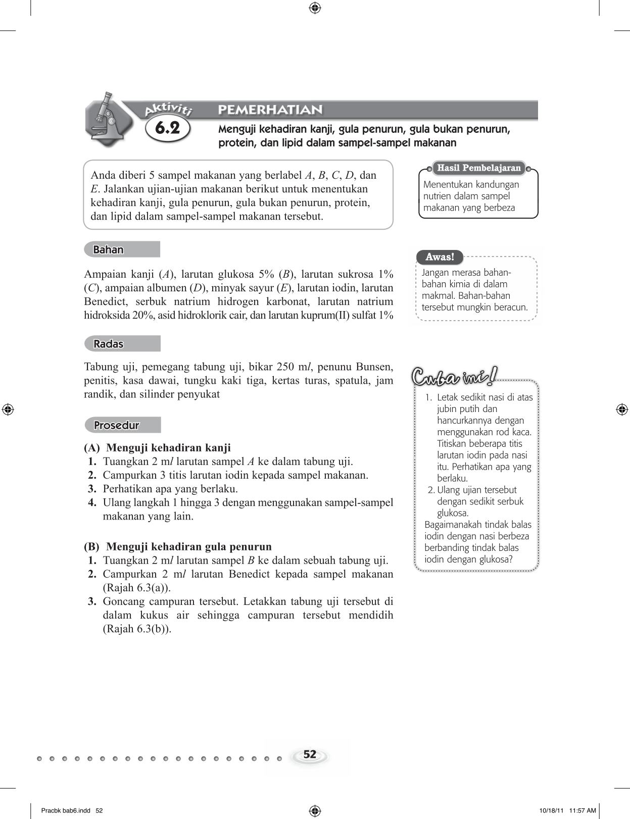 Tingkatan 4 : BM Form 4 Practical Page63